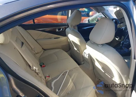 2014 Infiniti Q50 Premium from USA, damaged, VIN JN1BV7AP7EM684322